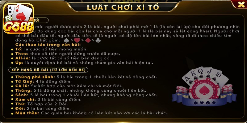 Thành viên tham gia c?n n?m r? v? lu?t chia bài trong game c? th?